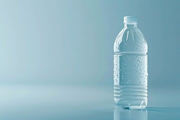 Ultra Hd Image of Cold Plastic Bottle Water