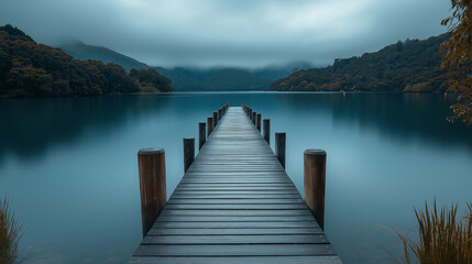 pier on the lake