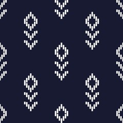 Geometric ethnic pattern design for decoration, wallpaper, background, clothing , fabric texture 