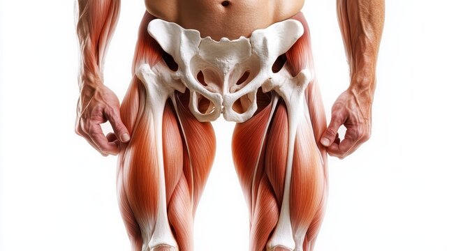 A detailed illustration showcasing the anatomy of male muscles, emphasizing the structure and beauty of the human body within a purely artistic and educational framework.