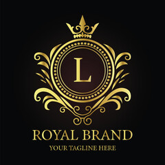 Vintage gold star emblem frame with an abstract clock design, a perfect banner illustration for business anniversary celebration