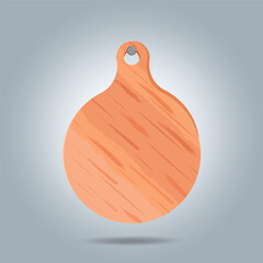 Hanging wooden chopping board stock design