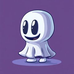 Cute cartoon ghost (1)
