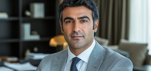 Portrait of a Confident Businessman