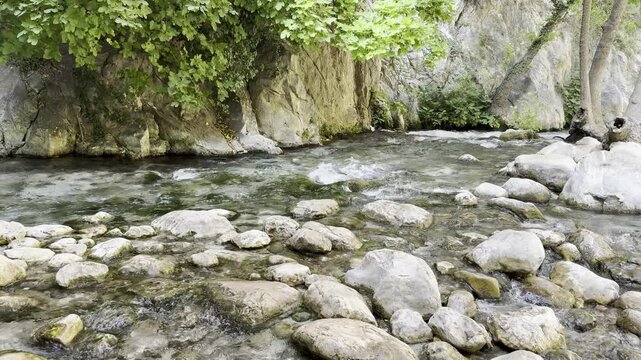 River in the canyon