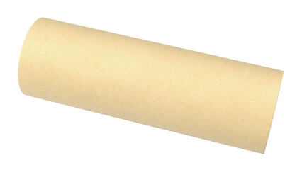 A plain, cylindrical cardboard tube, often used for packaging or crafts.