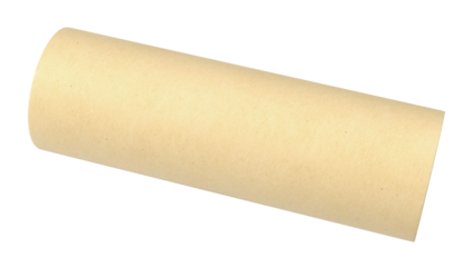 A plain, cylindrical cardboard tube, often used for packaging or crafts.