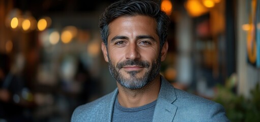 Portrait of a Confident Man