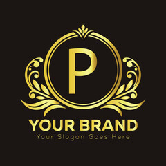 Golden dollar sign vector illustration for business and financial concepts