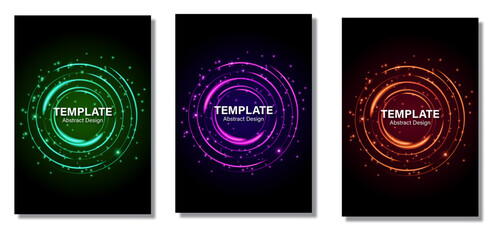 
Covers collection. Set of abstract backgrounds.