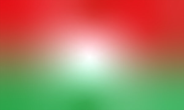 Abstract blurred background with Iranian flag colors, red, white and green gradient for graphic design and wallpapers - Powered by Adobe