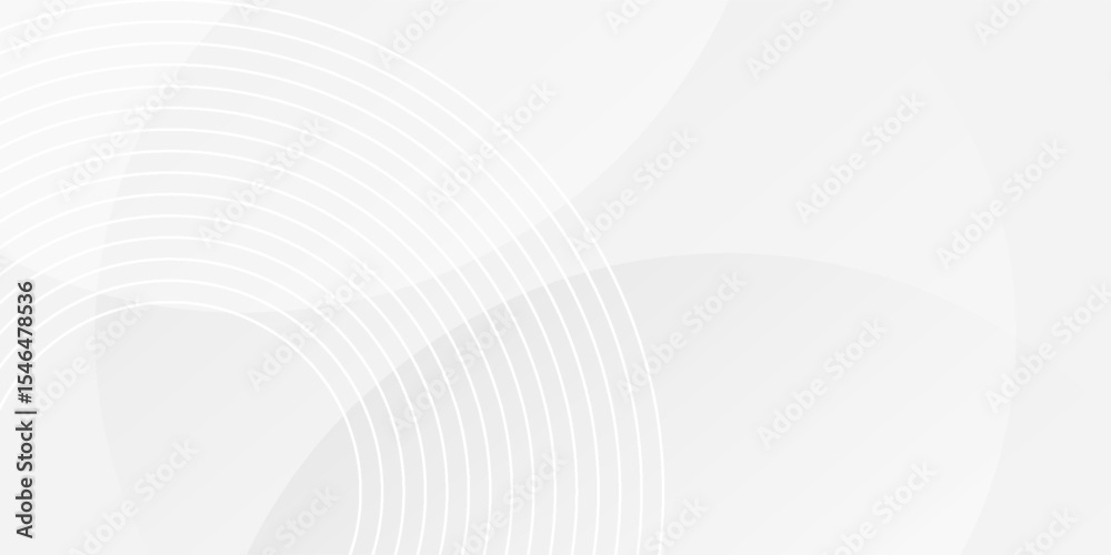 Poster white geometric abstract background overlap layer on bright space with lines effect decoration. mode