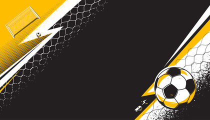 Football or soccer abstract background design. The sports concept. The sport concept