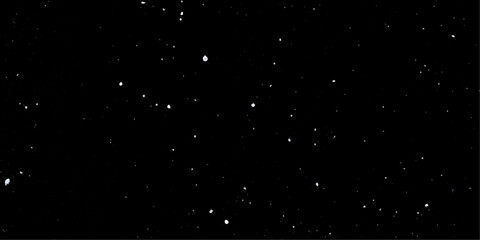 Obraz premium Snow flakes winter snowfall white light vector background. Christmas background, white snow on black background for edit photo. 