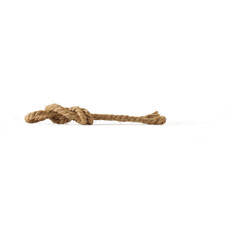 A simple piece of twisted rope, often used for tying, securing, or various practical applications.