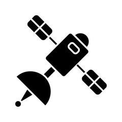 satellite icon Isolated flat vector in outline icon set eps 10