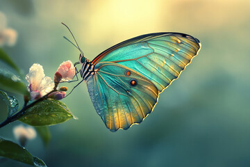 Butterfly on a flower