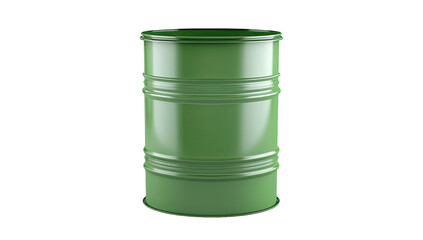 Obraz premium Green metal drum