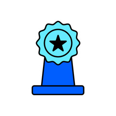 Icon a prize, isolated against a clean background.