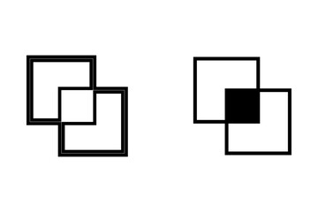 crop icon Isolated flat vector in outline icon set eps 10