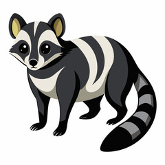 vector illustration of a cat