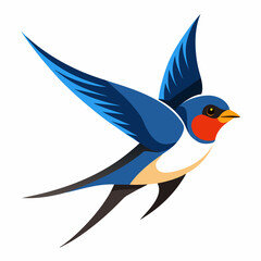 blue bird vector