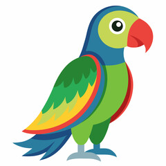parrot on a branch