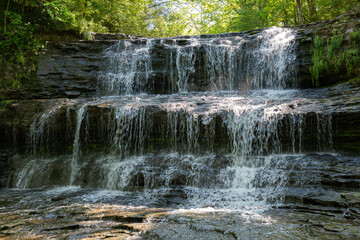 waterfall in the forest