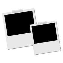 Collage photo effect Photos mock up template background	