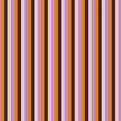 Obraz premium Pattern 2 – Halloween collection – Pink Stripe seamless background