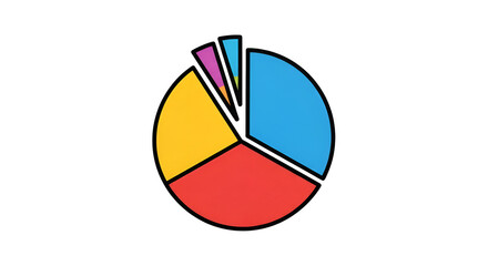 Create Colorful Pie Charts with Transparent Backgrounds Easily