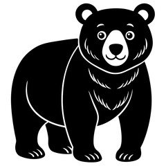 bear vector illustration