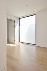 interior modern house wood floor high qulity luxery finishes concrete floor