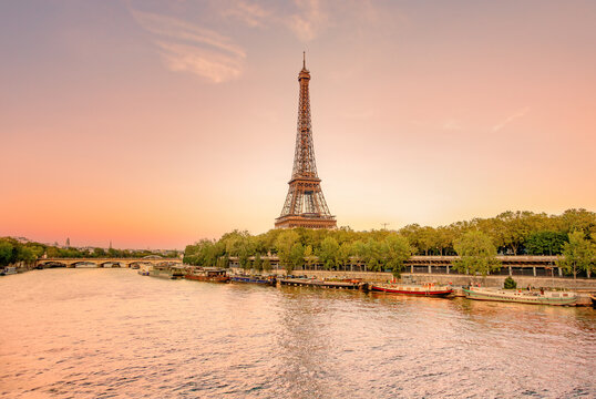 The Eiffel Tower in Paris