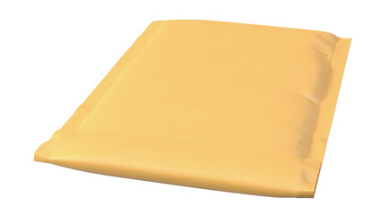A flat, padded envelope typically used for mailing documents or small items securely.