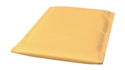 A flat, padded envelope typically used for mailing documents or small items securely.