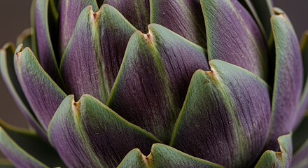 Close-up Artichoke: A Detailed Look at Nature's Beauty