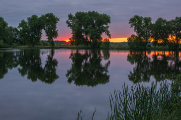 reflection in the lake
