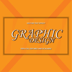 Fototapeta premium Vintage Typography Text Effect for Branding Projects