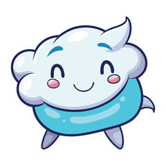 Pillow cloud creature