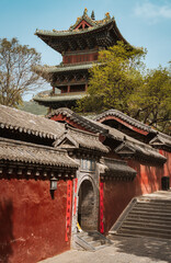 Shaolin temple in Dengfeng  Henan province, China