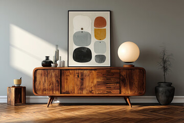 Modern Wooden Furniture Design: Elegant and Stylish Living Room Interior with Minimalist Decor and Natural Lighting