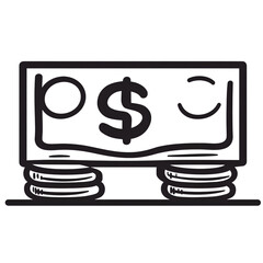 money illustration png transparent background