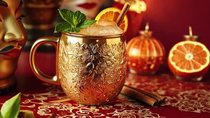 mandarin orange cinnamon mule video - Powered by Adobe