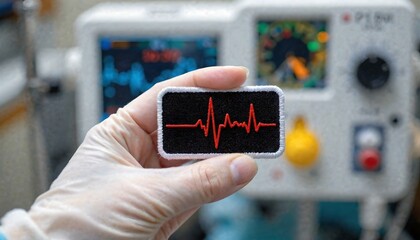 Monitoring patient vital signs hospital medical equipment clinical environment close-up view health technology advancements