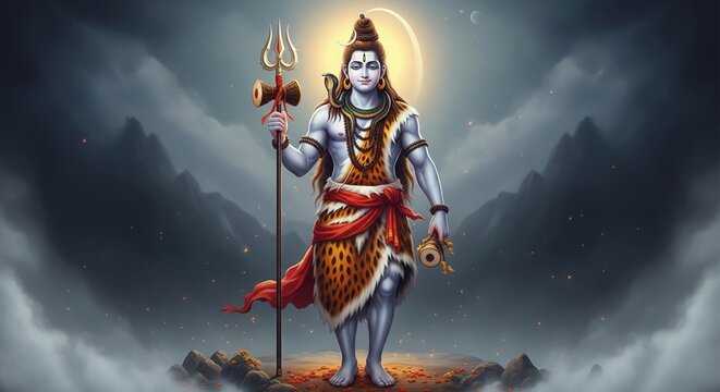 Lord Shiva Mahadev Shankar Neelkanth Adiyogi 4K HD Desktop Laptop Wallpaper Background | 4K HD Mahashivratri Wallpaper Background | Shiv Ji 4K Wallpaper for PC
