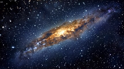 Fototapeta premium galaxy background, stars in the dark space, galaxy on dark background