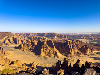Overlooking the Valley of AlUla