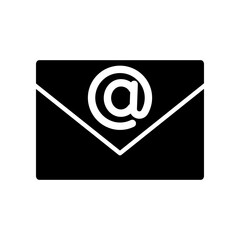 Envelope icon design template SVG