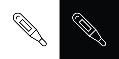 Pregnancy test icon in black. flat graphic vector icon © Vince